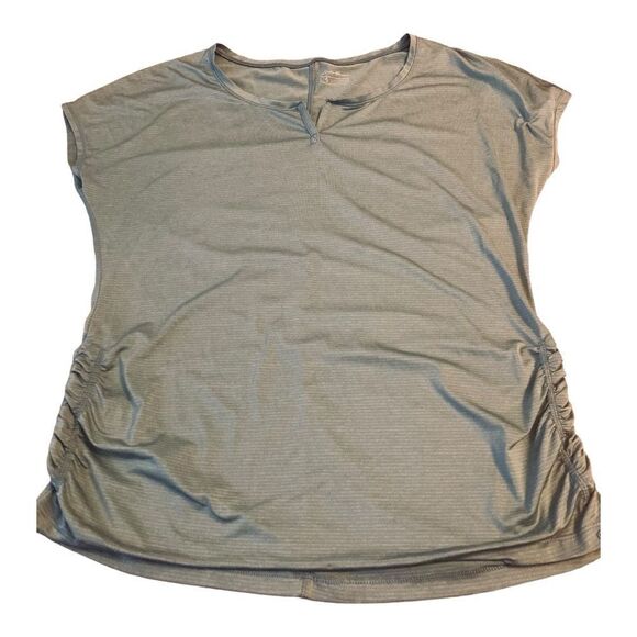 Eddie Bauer Pale Green Athletic Shirt - Picture 3 of 7